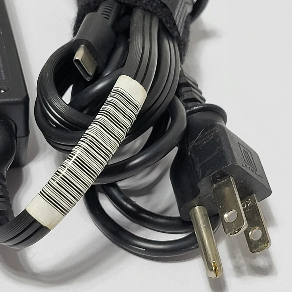HP 45W USB-C Laptop AC Power Adapter TPN-CA20 L42206-002 L43407-001 Black